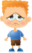 Pedrinho triste